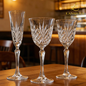 Verres à vin rouge Bordeaux ovales de conception européenne Lanques, fabriqués à la machine, compatibles lave-vaisselle pour la maison et l'hôtellerie - Product Image 6