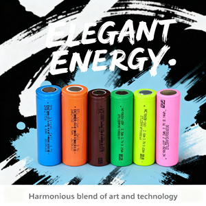 Baterai Lithium Ion Silinder Kapasitas Besar 21700 3.7V Pilihan Sel Isi Ulang dengan 4000mAh - Product Image 1