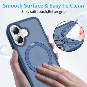 เคสโทรศัพท์มือถือคุณภาพสูง ราคาถูกที่สุด แบบด้าน กันกระแทก รองรับการชาร์จแม่เหล็ก สำหรับ <span class=keywords><strong>iPhone</strong></span> 17 Pro <span class=keywords><strong>Max</strong></span> - Product Image 3