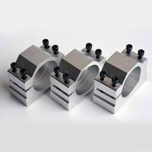 Aleación de aluminio 56MM CNC Router Bracket Neck Holder Motor de husillo para moler Fresado Nuevo rodamiento usado para la construcción - Product Image 5