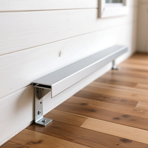 Chất Lượng Cao Mạ Điện Duy Nhất Bên Dập Chân Đế Tường Gắn Không Khí Ngưng Tụ Đơn Vị Hỗ Trợ Góc Góc Bên Phải Khung - Product Image 5