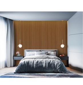 Paneles Decorativos Contemporáneos de MDF de 18 mm con Acabado Estilo Madera para Soluciones de Arquitectura de Interiores - Product Image 3