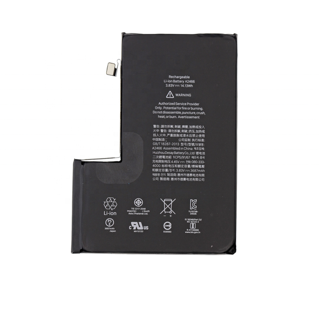 Battery for Apple iPhone 12 Pro Max A2466 A2342 A2410 A2411 A2412 High Quality 12pro Max Replacement Mobile Phone Battery