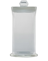 Dessiccateur sous vide 240mm 300mm avec couvercle et manchon et plaque en porcelaine