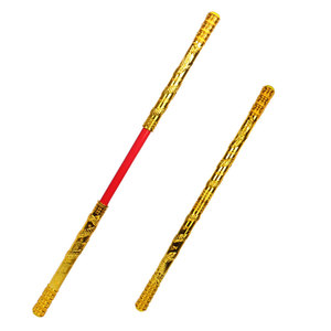Bastón Telescópico Dorado de Acero Inoxidable, Juguete Unisex de 8 a 13 Años para el Hogar y como Regalo - Product Image 1