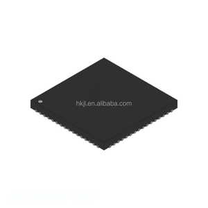 Componentes del circuito electrónico Embedded 64 VFQFN Exposed Pad Distribuidor autorizado de la ATMEGA169-16MU - Product Image 1