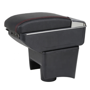 Vieille <span class=keywords><strong>Allemagne</strong></span> Beige Console centrale de voiture Accoudoir Boîte de rangement Design Parfait pour <span class=keywords><strong>VW</strong></span> Old Polo - Product Image 2