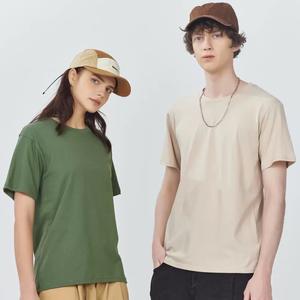 来样定做经典圆领平纹男式t恤100% 棉180克休闲风格带数码印花中国批发 - Product Image 5