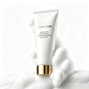 Amino Acid Makeup Remover Facial <b>Cleanser</b> with Triple Ferment Filtrate Double Collagen Hydrating Oil Control Wash - Product Image 2