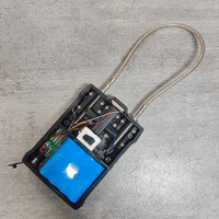 Candado Electrónico Impermeable con Rastreo GPS 4G LTE Iradium LoRa, Sello para Contenedores de Logística y Entrega, Compatible con PC, GSM, Android e IOS APP
