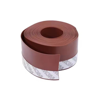 Servicio de Corte: Junta de Silicona Negra Autoadhesiva de Alta Elasticidad y Durabilidad para Puertas de Armarios, Tira Selladora para Aislamiento contra la Intemperie