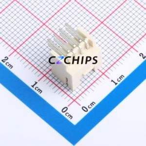 PHB2.0-02-8PWZ Wire-to-Board Pin Header Bent Lead Through Hole,P=2mm Connector 2x4P 2mm Right Angle Insert PHB - Product Image 2