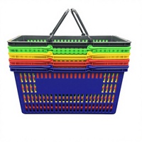 Panier de courses de supermarché, panier à main, panier à linge