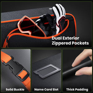 Funda Protectora Rígida para Snowboard y Esquí, Portátil, Anti-robo, Anti-arañazos, Anti-óxido, con Revestimiento de Madera - Product Image 5