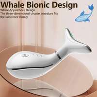 Cou visage beauté dispositif Anti-rides Anti-âge peau serrant visage levage Machine visage cou levage masseur