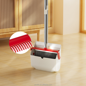 Koocca Đồ Gia Dụng Trong Nhà Chổi & Quét Dọn Bộ Quét Làm Sạch Sàn Gấp Windproof Rác Xẻng Spadethick Lông Chổi - Product Image 6