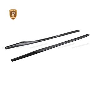 VRS stile in fibra di carbonio minigonne laterali estensione Sideskirt per <span class=keywords><strong>Nissan</strong></span> <span class=keywords><strong>GTR</strong></span> R35 2017 modello di <span class=keywords><strong>auto</strong></span> - Product Image 5