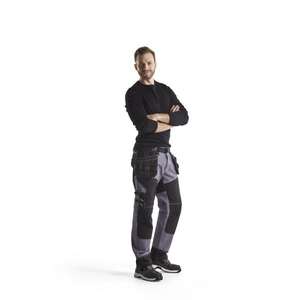 BLAKLADER - 150013709499D112 Craftsman <b>trousers</b> X1500 Grey/<b>Black</b> - EAN 7330509256329 <b>WORK</b> <b>TROUSERS</b> <b>CARGO</b> <b>WORK</b> <b>TROUSERS</b> - Product Image 3