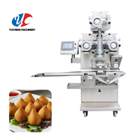Machine à Coxinha à Faible Bruit, Servomoteur, Motif de Cône Personnalisé, Machine de Formage Complet pour Croquettes Brésiliennes