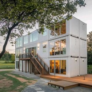 Maisons modulaires en conteneur de luxe, Modules de maison en conteneur préfabriqués, Bureau en conteneur de 3 chambres - Product Image 3