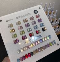 ZRKGEL Vernis à ongles gel effet œil de chat professionnel longue tenue, formule non toxique auto-nivelante rapide, conception de logo gratuite OEM