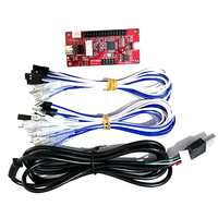 Codificador Inalámbrico USB de Retardo Cero para Controlador de PS4, Joystick Arcade para IOS/Android, Simulación de Juegos de Mini Computadora DIY, PCBA con Pago con Monedas