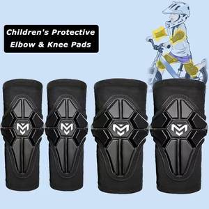 Coderas y Rodilleras Acolchadas Ligeras y Suaves de Protección Profesional con Malla Transpirable para Niños, para Esquí y Patinaje - Product Image 2