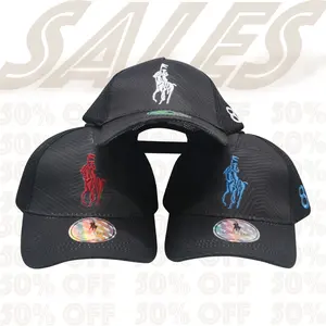 Usa Hockey Caps - Five Panel Trucker Hat - embroidered logo - 100% cotton -Trucker Hat