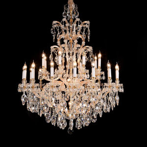 ثريا ماريا تيريسا تقليدية فاخرة من الزجاج قلادة مصباح للدرج ديكور الزفاف ولائم قاعة كريستال - Product Image 3