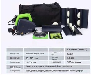 Nueva Máquina de Corte de Tubos Automática Portátil Zd240, Cortadora de 15-240 mm para Acero Inoxidable, Aluminio y PVC - Product Image 4