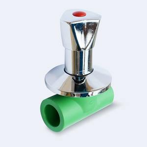 PNTEK Nueva válvula de parada de lujo PPR <span class=keywords><strong>Abrazadera</strong></span> de instalación de tuberías Virola Baja presión DIN Estándar 20 25 32MM - Product Image 4