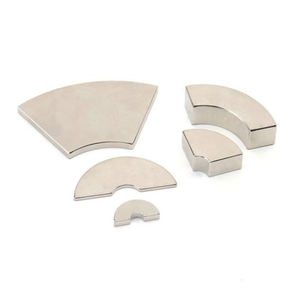 Personalizado N35 N42 N45 N52 Super fuerte imán trapezoidal permanente Segmento de cuña imán de neodimio para Motor - Product Image 2