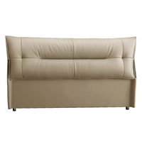 Canapé-lit convertible Factory Direct avec tête de lit rectangulaire 1.5/1.8m au niveau du sol pour appartements canapés de salon