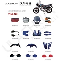 Accessoires de moto pour TVS 160 TX200 ARSEN II FZ-16 OWEN HORSE YBR K YBR-125 TIGER 150 HJ-150-3A PGT, pièces extérieures, coque