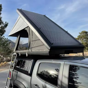 New Outdoor Camping Easy Install SUV Car <b>4</b> Person Rooftop <b>Tent</b> With Automatic Opening Four-Season Waterproof for Car Camping CT0 - Product Image 5