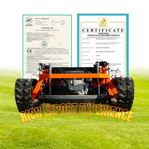 Latest Model Industrial 4-Stroke Zero-turn Riding Mower 1000m <b>Remote</b> <b>Control</b> for Rugged Terrain Slopes 500-1500mm Cutting Width - Product Image 5