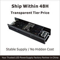 HRGS-36-24 DALI DT6 Repeater Kompatibel 36W AC-DC Lampu LED Linear Koridor Hotel Bebas Kedip Tunggal IP20 Garansi 3 Tahun