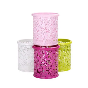 Portapenne dal design unico in ferro di alta qualità con finitura nera, perfetto per organizzare articoli di <span class=keywords><strong>cancelleria</strong></span> <span class=keywords><strong>e</strong></span> forniture per l'<span class=keywords><strong>ufficio</strong></span> - Product Image 3
