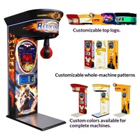 Mesin Tinju Video Game City Hercules, Pukulan, Tendangan, Target Gravitasi, Musik, Dragon Boxing, Perangkat Keras PC, Kulit, Pengukuran Kekuatan