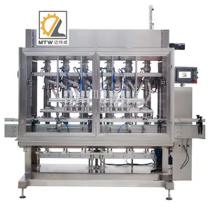 MTW Automatic Dispenser Paste Tin Can Luncheon Meat Filling Machine