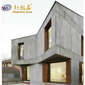 Nuevos Materiales de Construcción de Piedra, Panel de Cemento Gris de Alto Rendimiento, Panel Decorativo para Interiores y Exteriores - Product Image 1