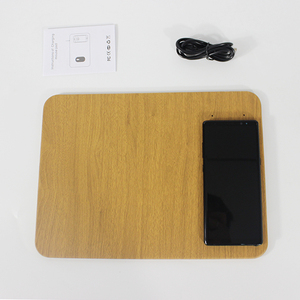QLM Custom LOGO Leather Wireless <strong>Charging</strong> <strong>Mouse</strong> Pad - Product Image 6