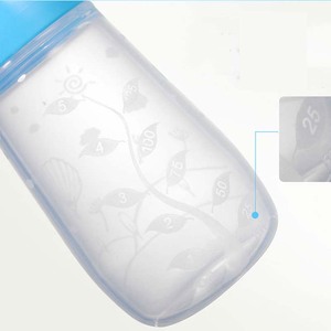 Bouteille Silicone à presser pour nouveau-né, 125ml, outil d'entraînement pour bébé, pour servir du riz, des <span class=keywords><strong>céréales</strong></span> - Product Image 3