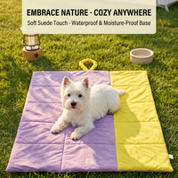 Coussin de voiture moderne pour animaux de compagnie, lit pour chien anti-salissure, imperméable, pour siège arrière, tapis de voyage universel quatre saisons pour extérieur