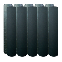 Fabrication et vente en gros de matériaux en carbure de silicium de haute qualité, rouleaux de tissu abrasif pour ponçage, prix de gros avantageux, couleurs noires