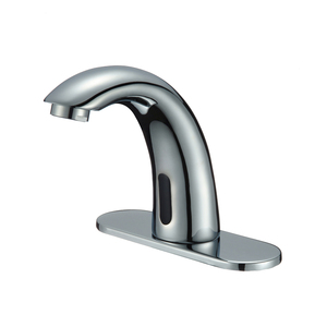 Haijun Sensor automático sin contacto Grifo del fregadero del baño Manos libres Grifo del sensor del grifo de agua del baño - Product Image 1