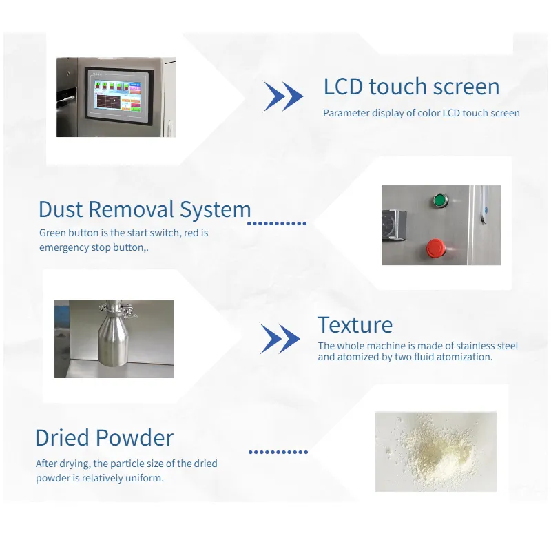 AYAN manufacturer supplier automatic lab spray drying machine mini spray dryer