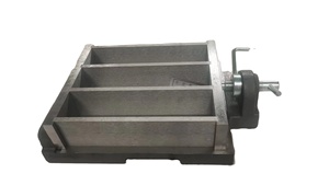 40x40x160mm Ba gang gang gang thử nghiệm khối lập phương thép Ba gang xi măng vữa lăng kính thử nghiệm khuôn - Product Image 2