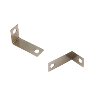 Protecteur d'angle en forme de 7, en argent, 10x26mm, support métallique pour support de cadre de meubles - Product Image 5