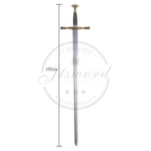 ดาบ MS Espada ของอัศวินยุคกลาง คาร์ลอสที่ 5 พร้อมแผ่นป้ายโชว์ - Product Image 3